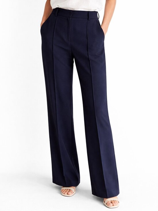 J. Crew Pants - J. Crew Womens Size 4P Natalia pant in four-season stretch Navy Office Career